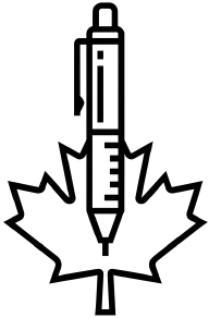 Maple leaf outline icon