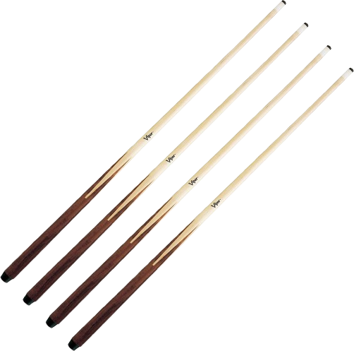 Maple Pool Cue Set
